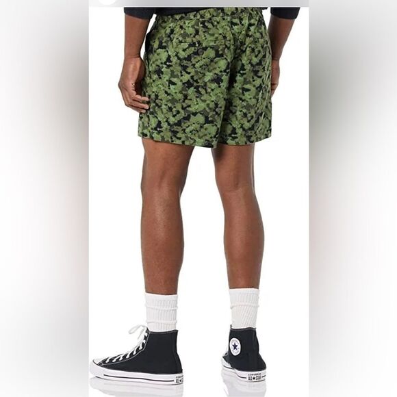 NWT Goodthreads Men’s Pull On Comfort Stretch Canvas 7” Shorts Camo - Size XXL - Picture 3 of 7